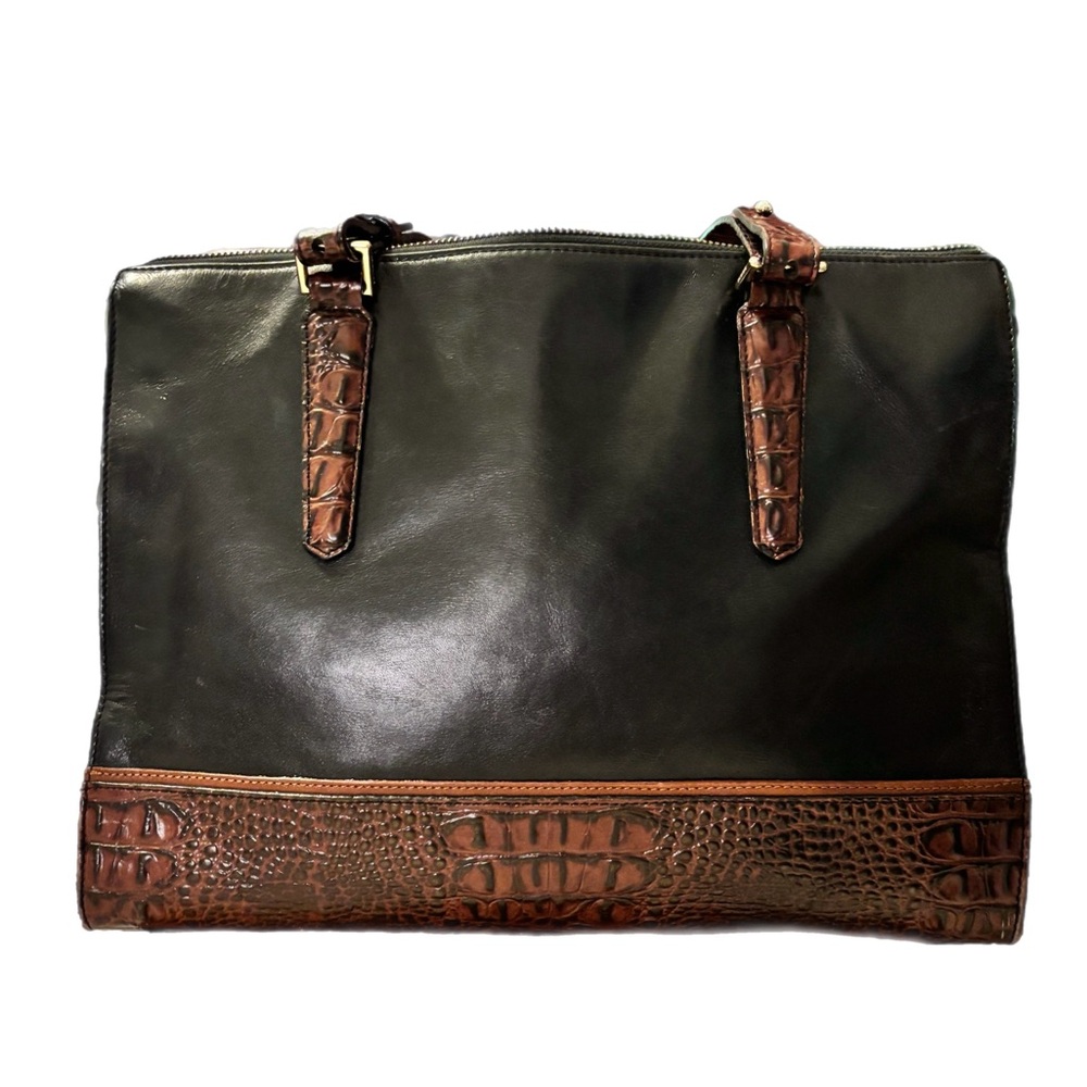Brahmin Tuscan Tri-Texture Tote- Vintage - Picture 2 of 7